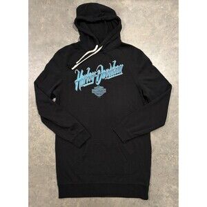 Harley Davidson Authentic Women’s 2XL Black Long Hoodie Pensacola Florida